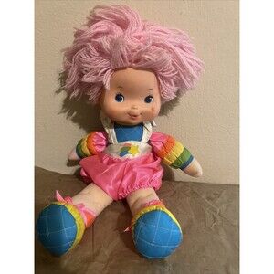 Vintage 1983 Original Rainbow Brite Hallmark Mattel Tickled Pink Baby Doll